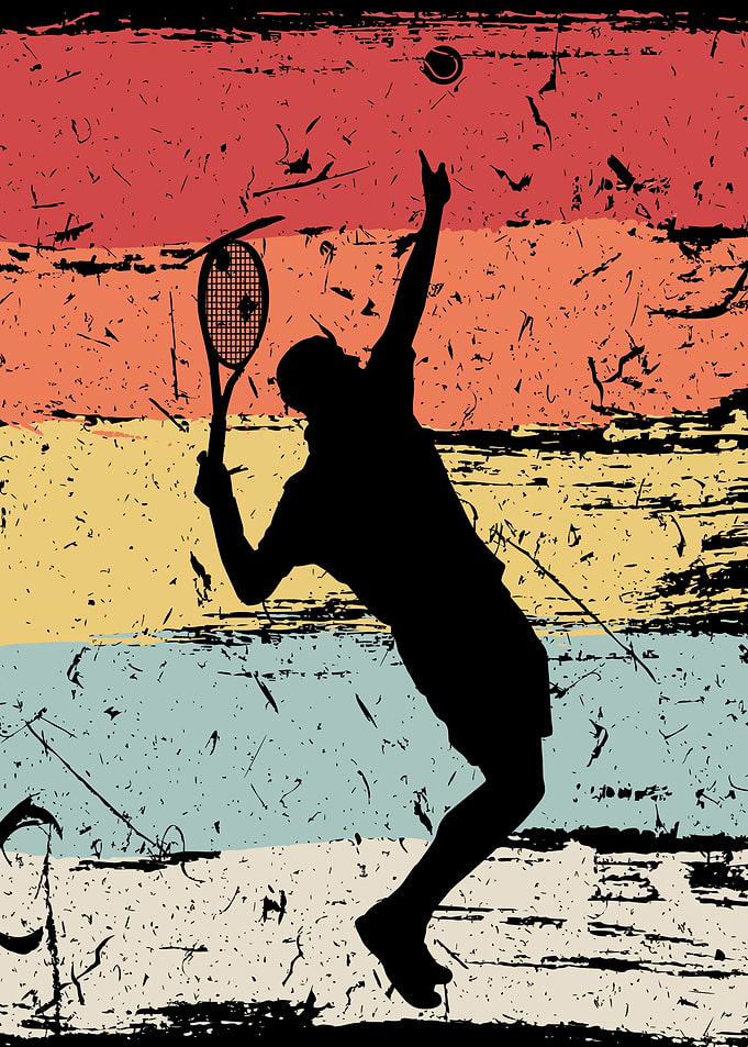 Vintage Tennis Gifts Retro