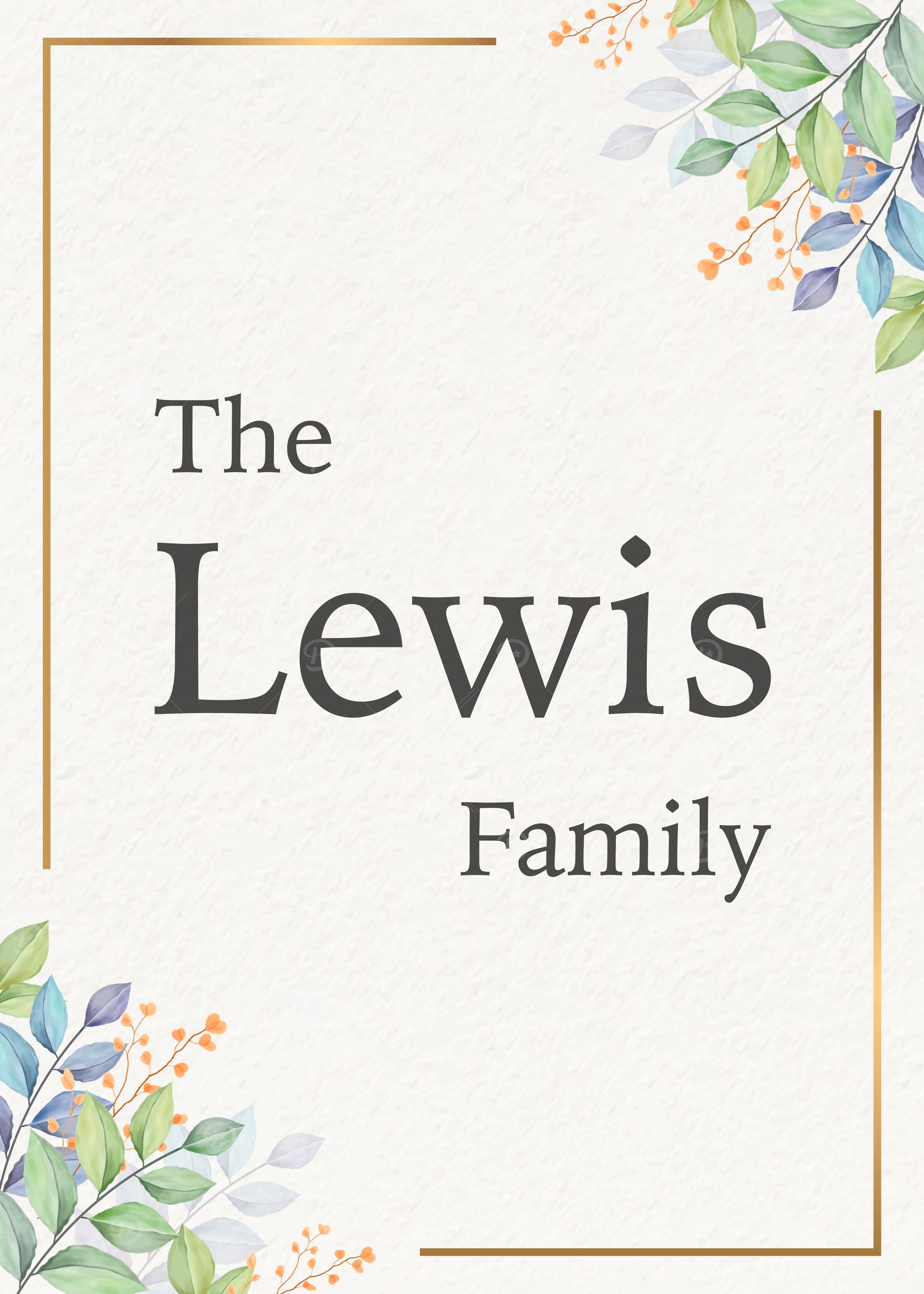 The Lewis Family