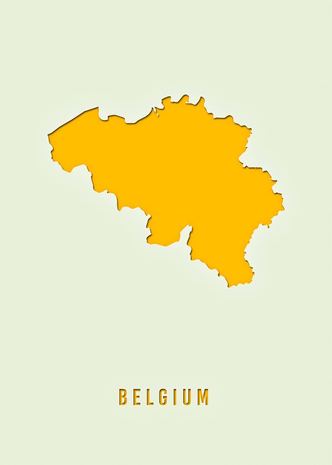 MAP BELGIUM