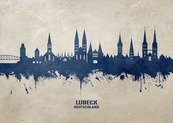 Lubeck Skyline Deutschland