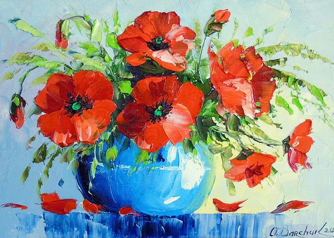 Bouquet of poppies