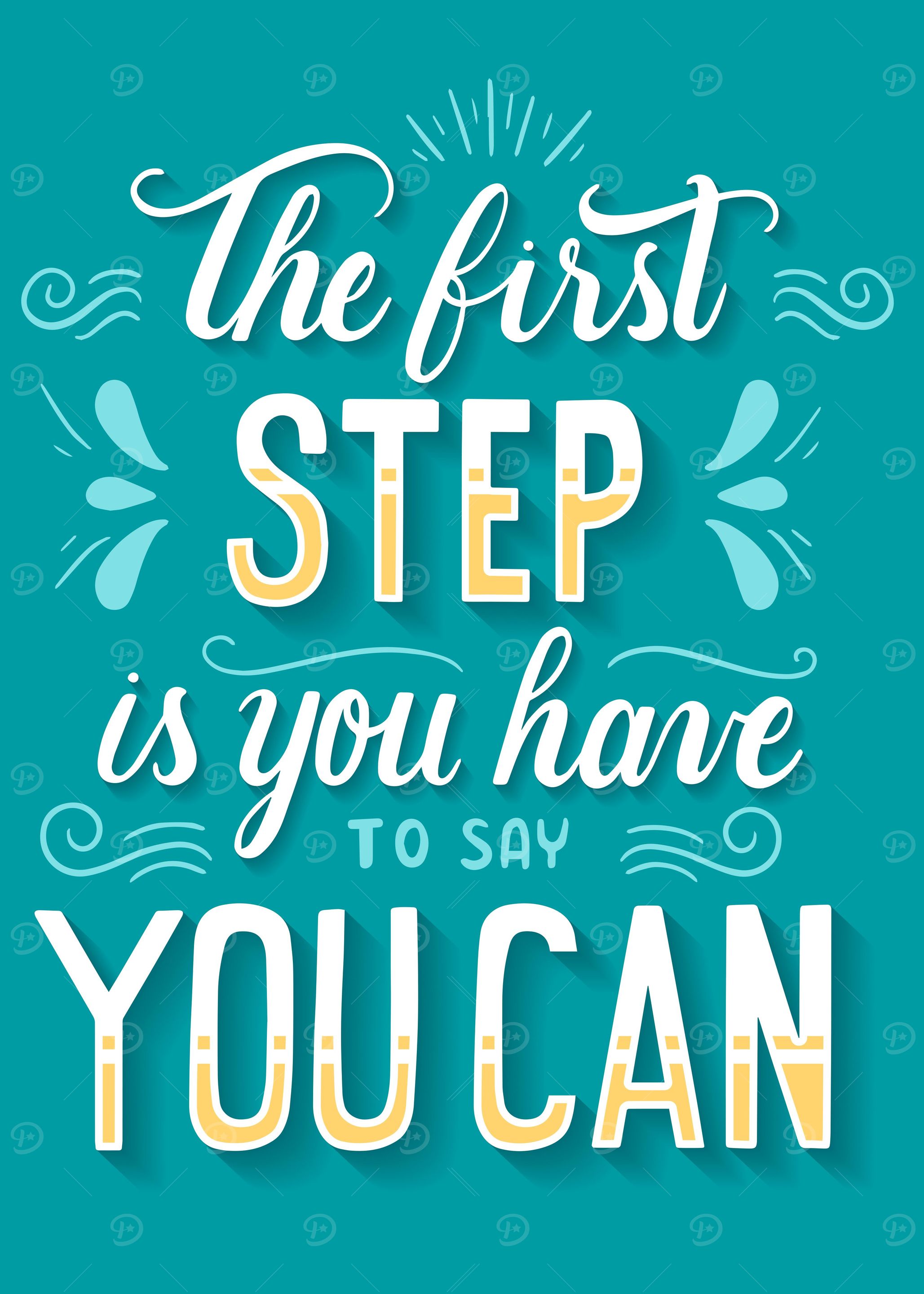 the first step is you have
