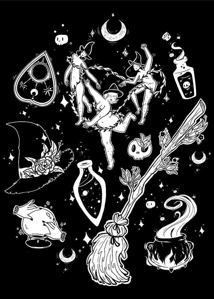 Witchy Stuff Halloween
