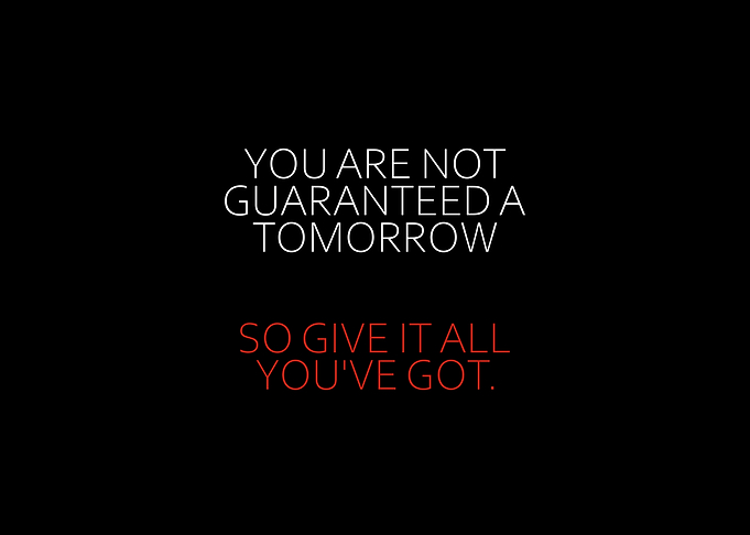 You Are Not Guaranteed