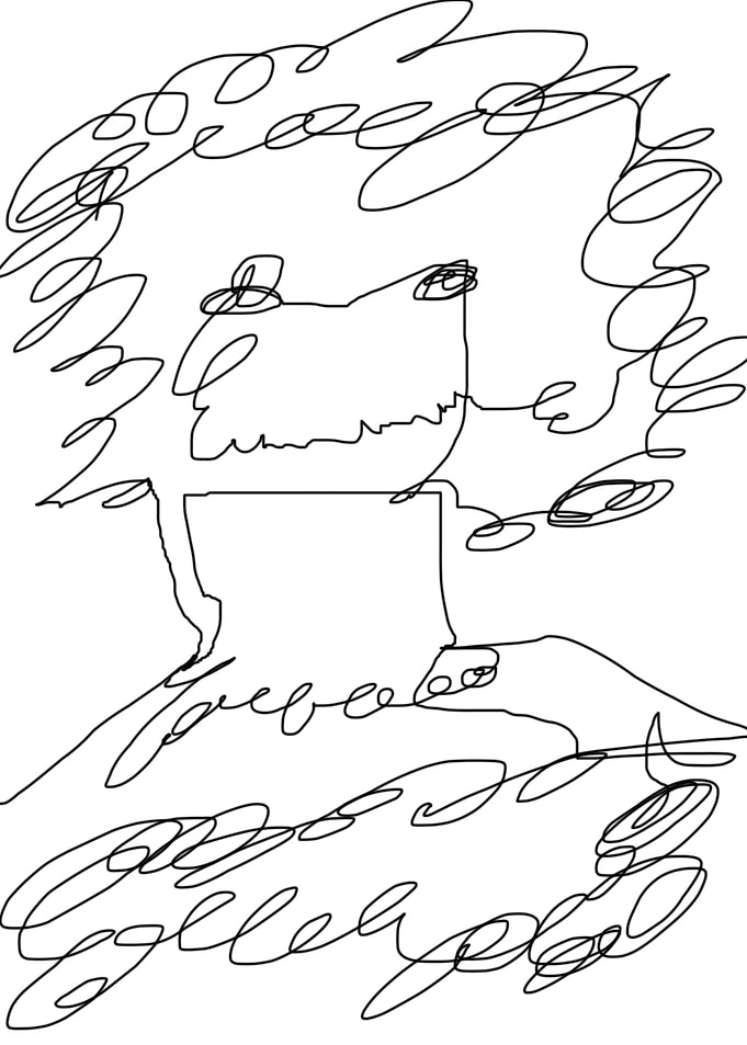 original abstract pen