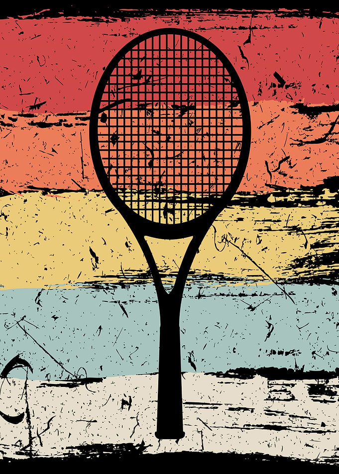 Vintage Tennis Racket