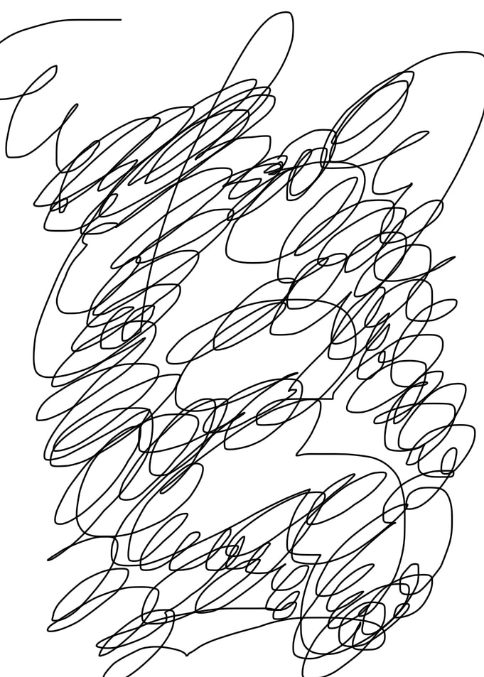 original abstract line