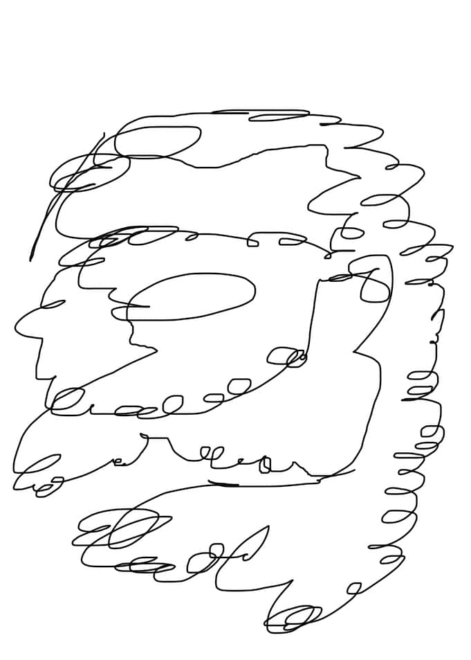 original abstract spiral