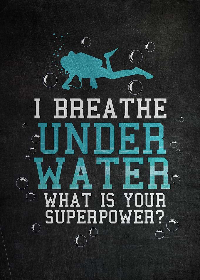 Scuba Diver Superpower