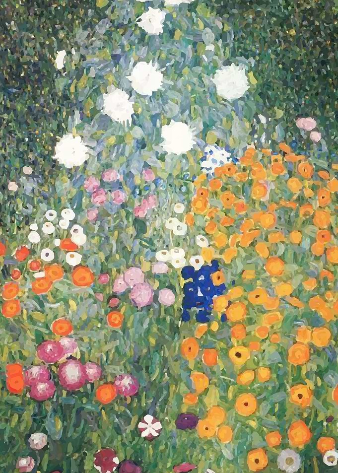 Flower Garden Gustav Klimt