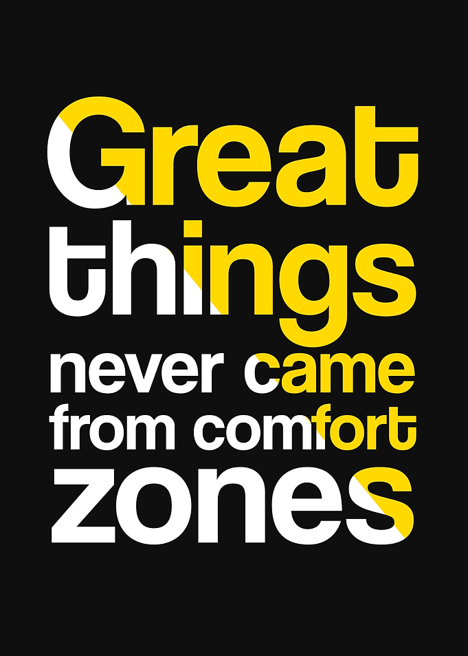 great things never came