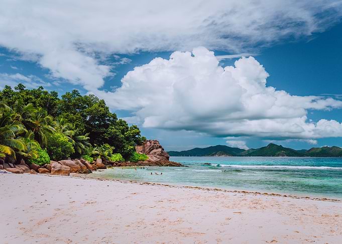 Cloudscape Over Tropical S