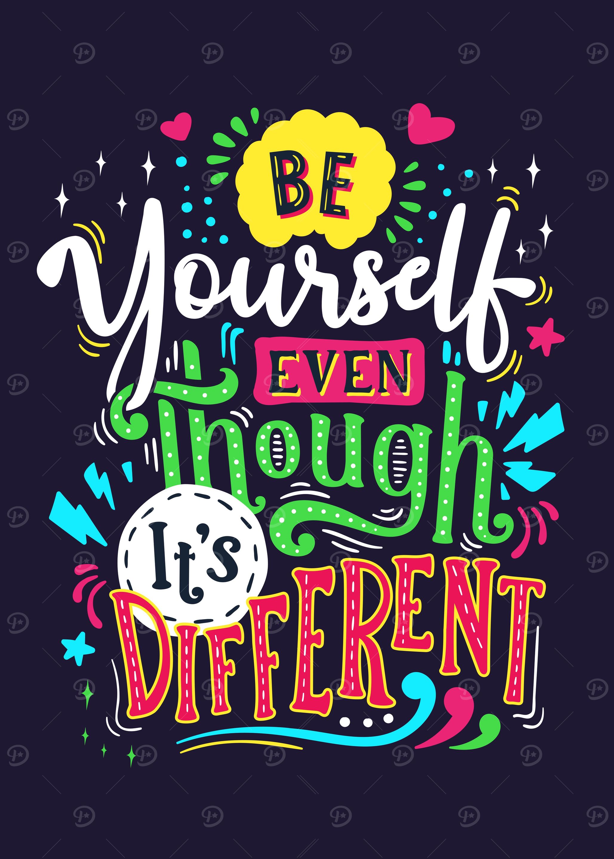 be yourself even though