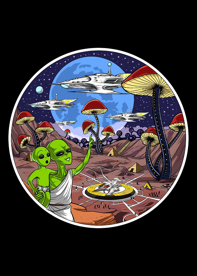 Space Mushroom Aliens