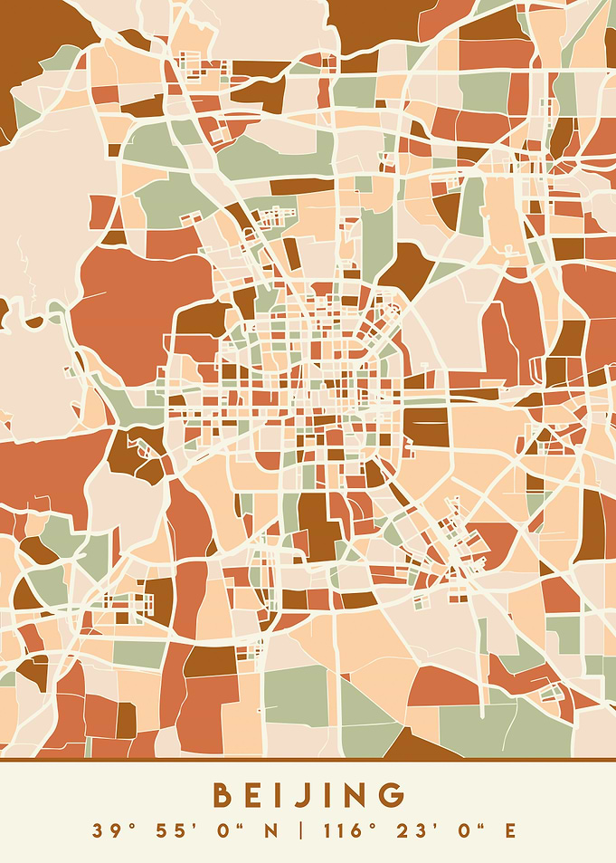 BEIJING CHINA CITY MAP