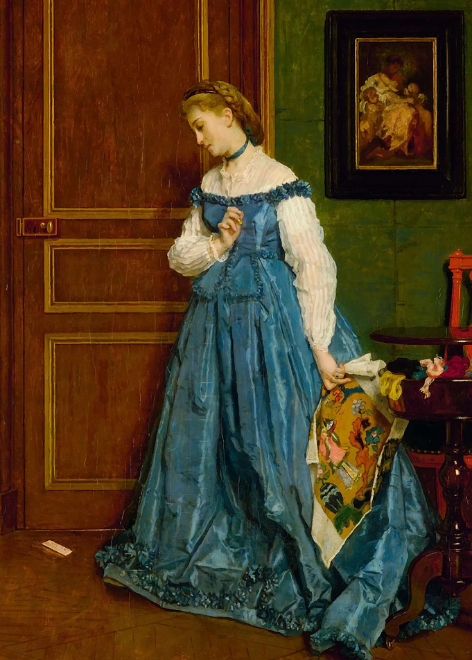 Hesitation Alfred Stevens