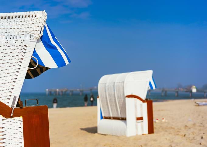 Close Up Of Beach Chairs O