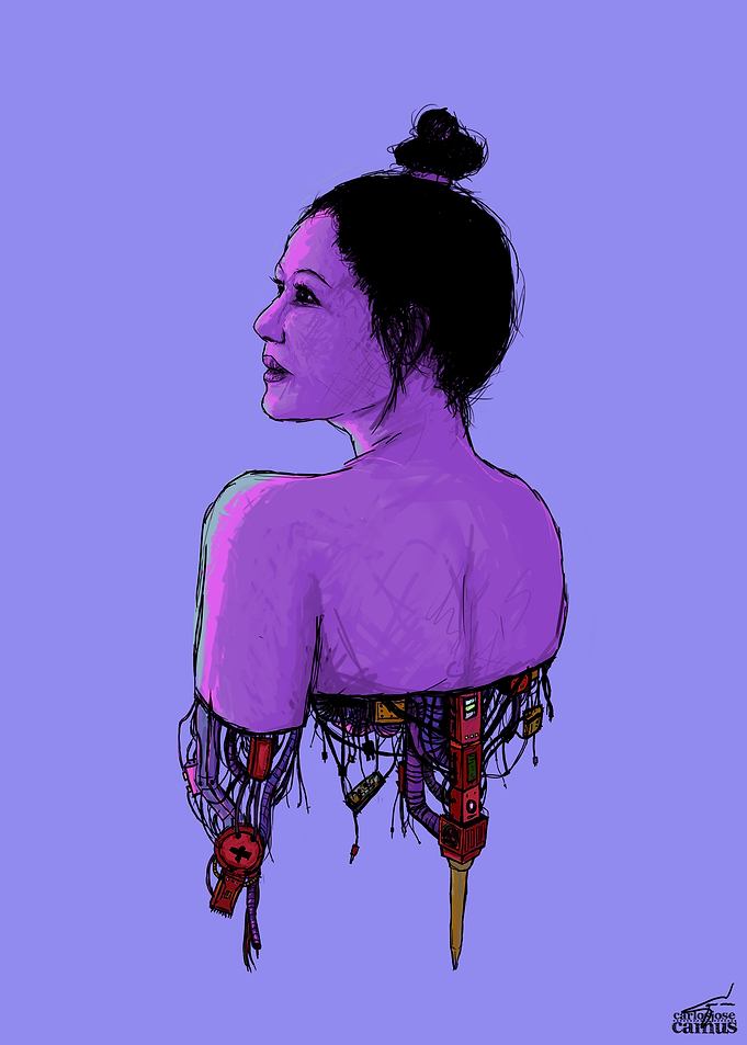 cyberpunk girl