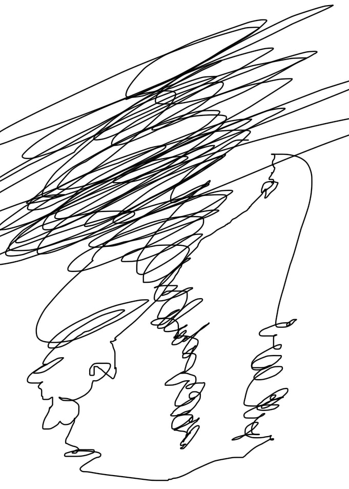 original abstract spiral