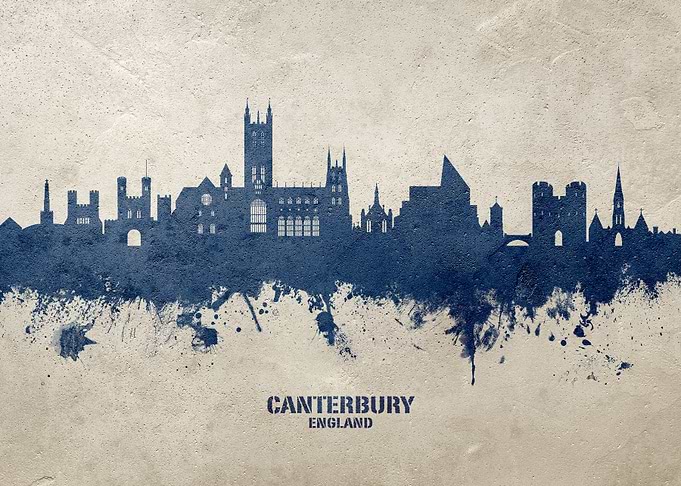 Canterbury Skyline England