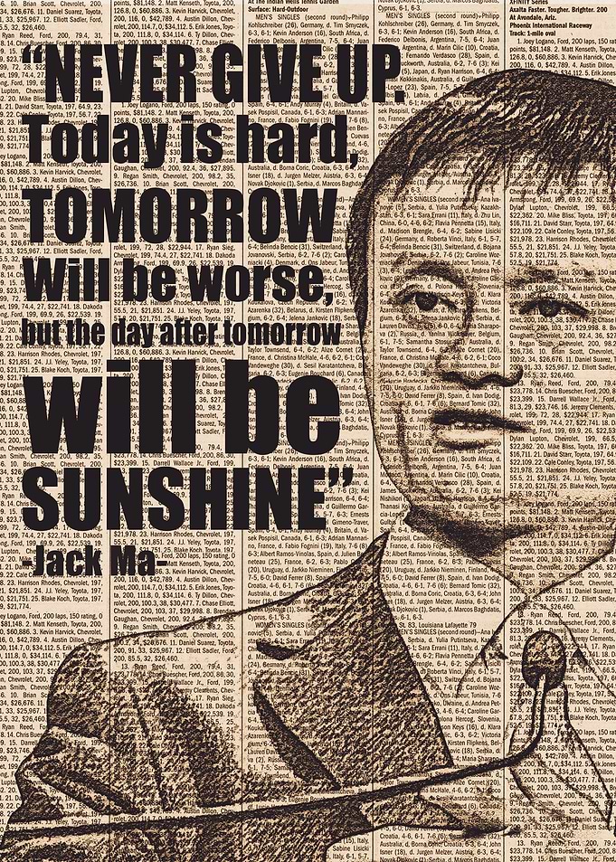 Jack Ma Never Give Up