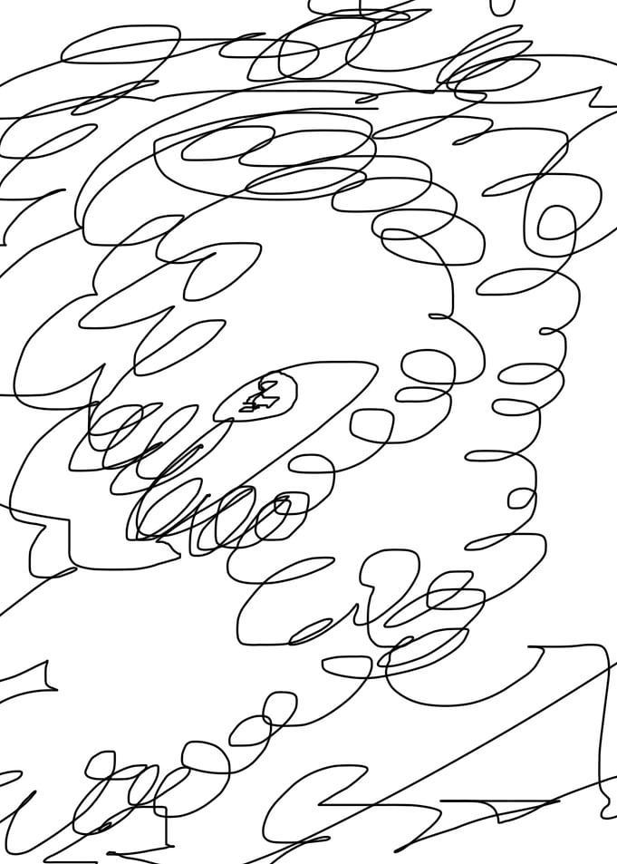 abstract original pen