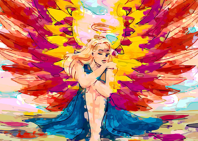 Abstract Angel