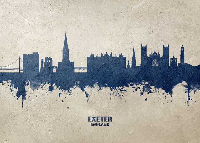 Exeter Skyline England