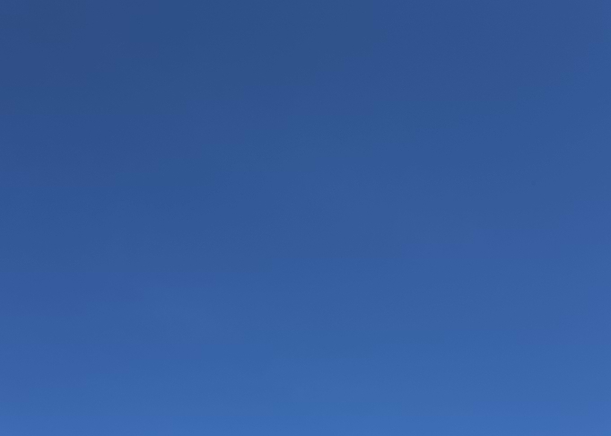 The bluest Sky