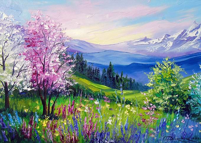 Spring in the Alps