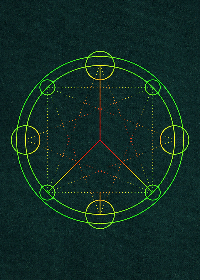 Geometric Mandala Shape