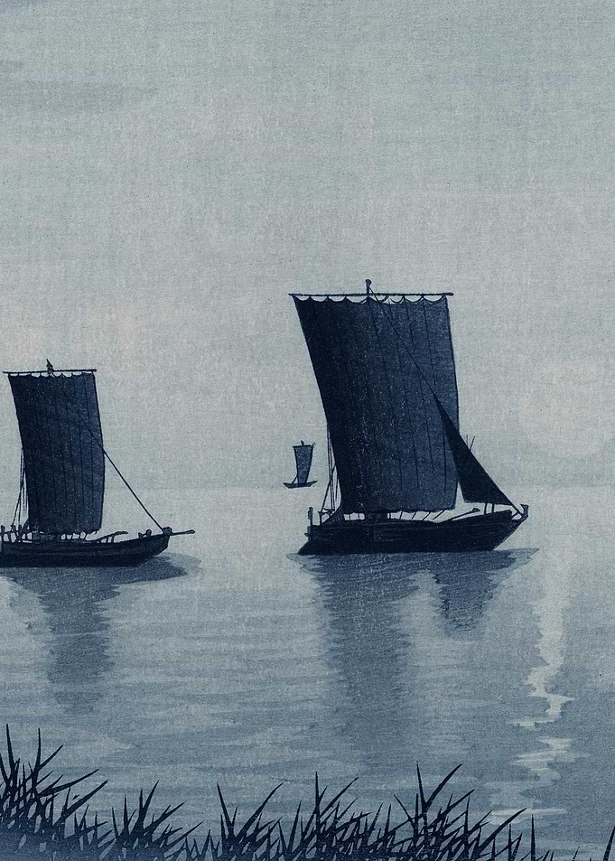 Fishing Boats Departing