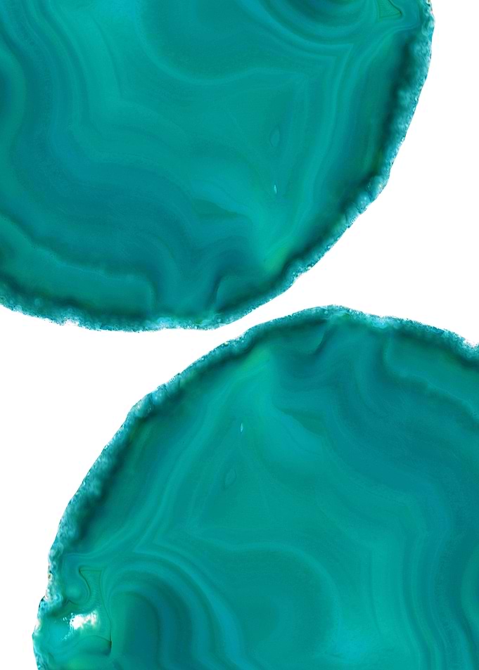Turquoise Teal Agate 1