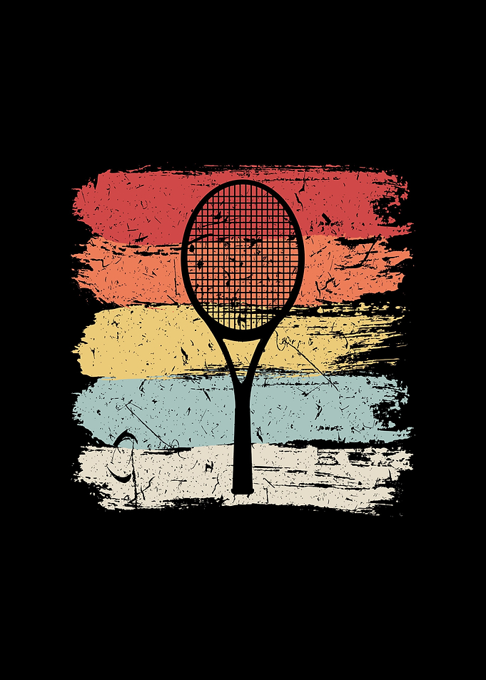Tennis Racket Graphic
