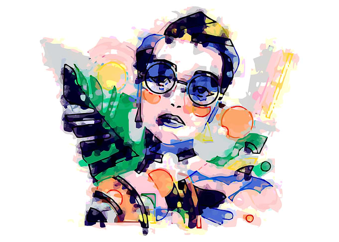 Abstract Woman