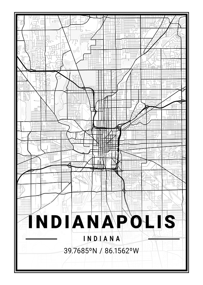 Indianapolis Light Map