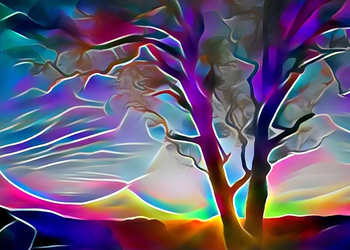 rainbow horizon