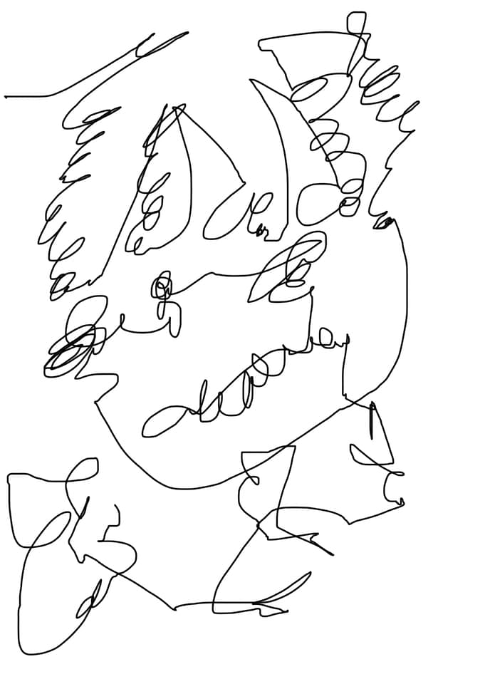 abstract original pen