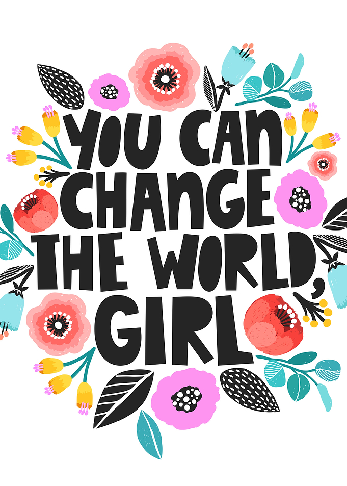 you can change the world