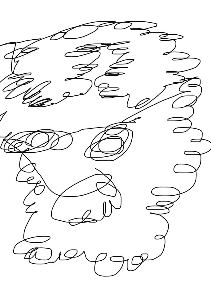 original abstract spiral
