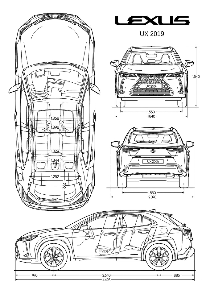 BNW Lexus UX 2019