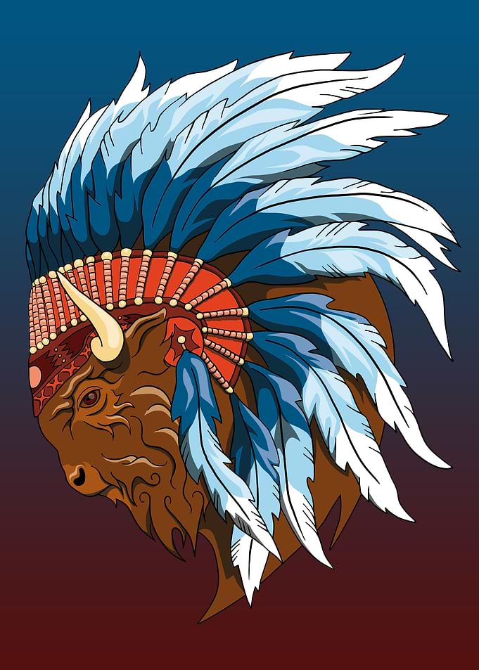 Bison Head