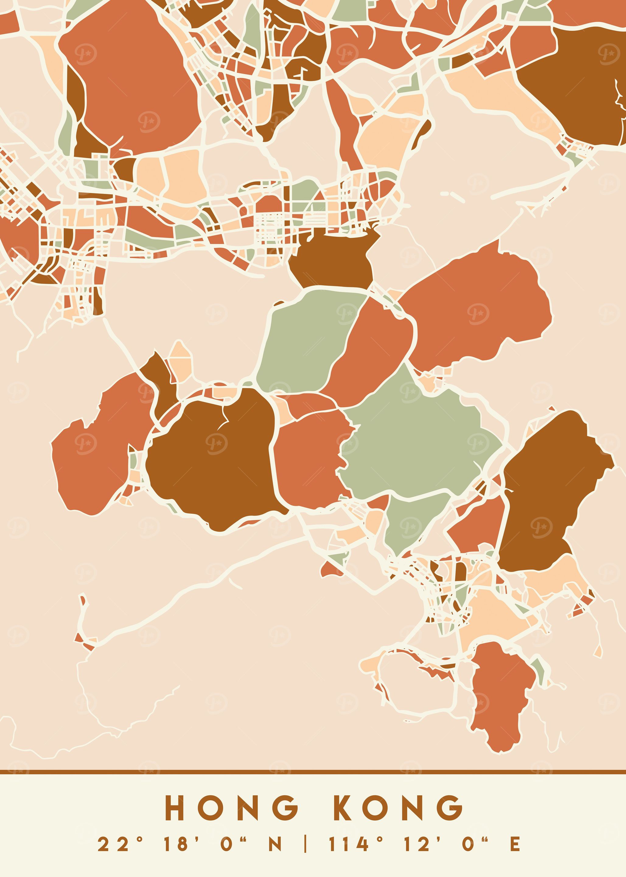 HONG KONG CITY MAP