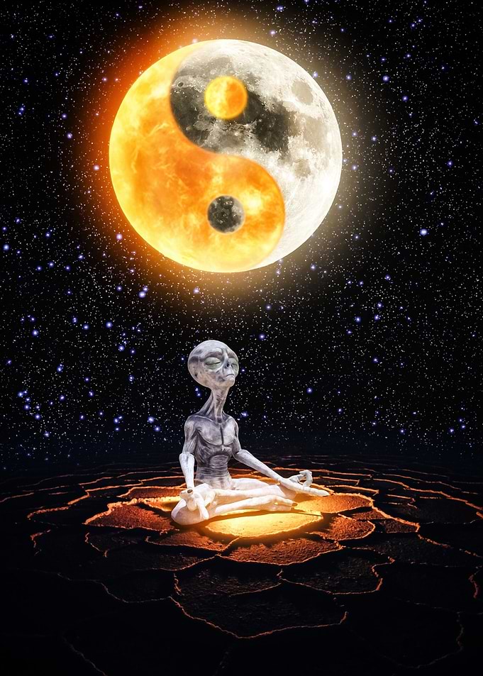 Alien Yoga Meditation