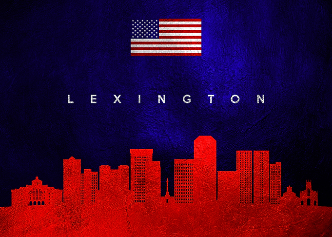 Lexington Kentucky Skyline