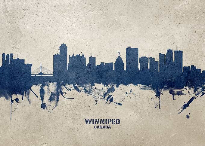 Winnipeg Skyline Canada