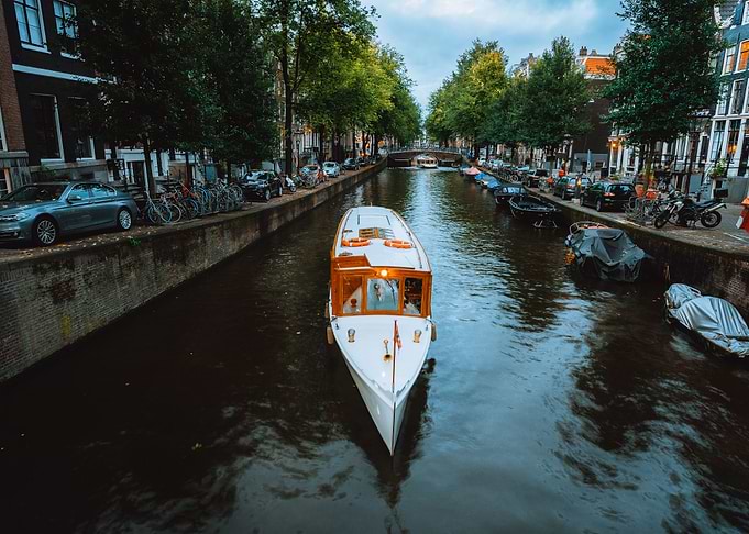 Beautiful View Of Amsterda