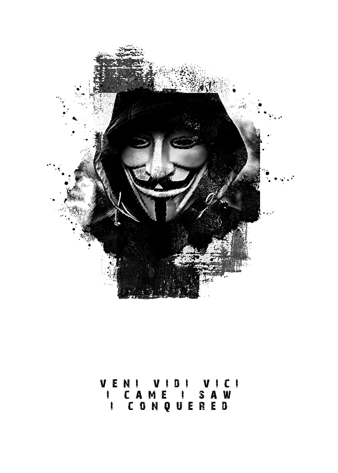 anonymous veni vidi vici