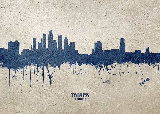 Tampa Skyline Florida