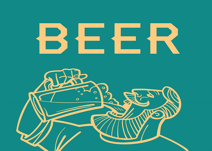 Beer Drinker Typo